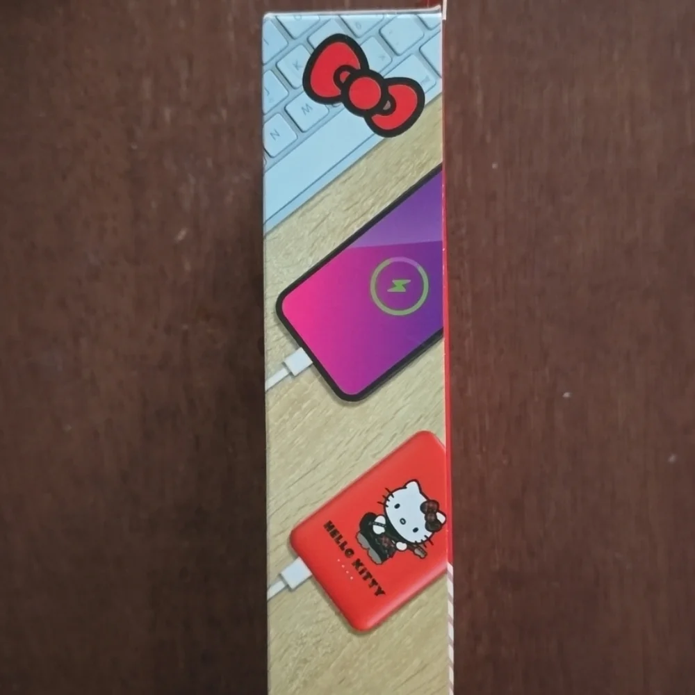 Hello Kitty Red Power Bank with Dual USB NIB